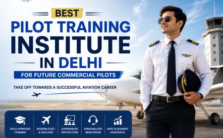 Best Pilot Training Institute in Delhi for Future Commercial Pilots