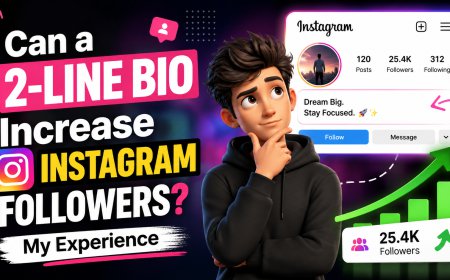 Can a 2-Line Bio Increase Instagram Followers? My Experience