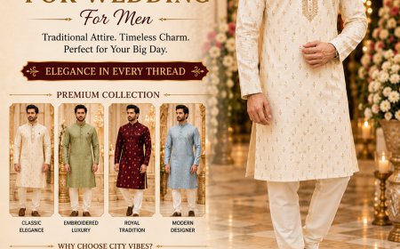 Kurta Pajama for Wedding for Men – Designer Ethnic Wear | Cityvibes