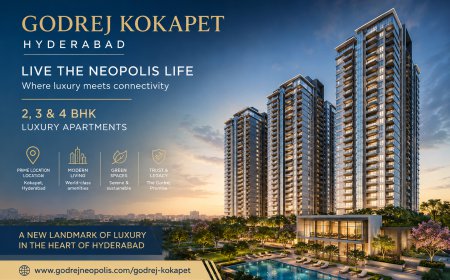 Godrej Kokapet Hyderabad – Elegant 2, 3 & 4 BHK Homes Crafted for Contemporary Living