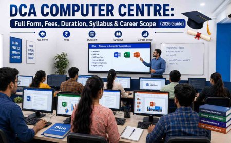 DCA Computer Centre: Full Form, Fees, Duration, Syllabus & Career Scope (2026 Guide)
