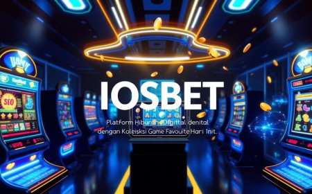 IOSBET: Bandar Slot Online Terpercaya dengan Koleksi Game Favorit Hari Ini
