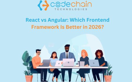 React vs Angular: Which Is Better for Web Development in 2026? | CodeChainTech