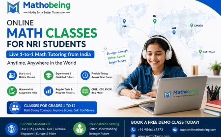 Online Math Classes for NRI Students – Learn Anytime, Anywhere with Mathobeing