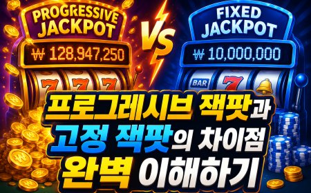 프로그레시브 잭팟과 고정 잭팟의 차이점 완벽 이해하기