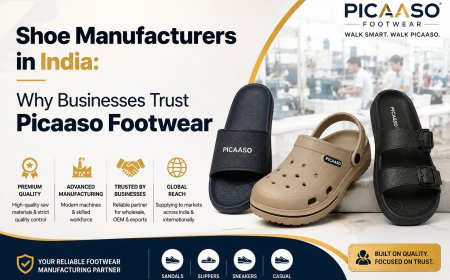Shoe Manufacturers in India: Why Businesses Trust Picaaso Footwear