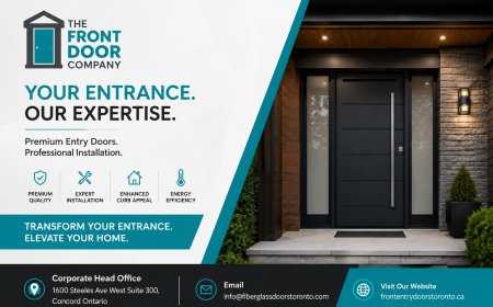 Stylish Front Entry Doors in Markham for Homes
