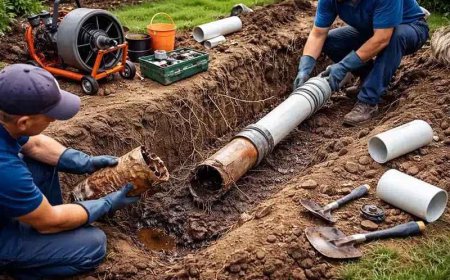 Sewer Line Repairs: Timeline, Yard Impact & Permits