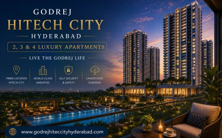 Godrej Hitech City Hyderabad – Experience Sophisticated Living in 2, 3 & 4 BHK Luxury Apartments