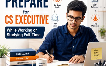 How to Prepare for CS Executive While Working or Studying Full-Time