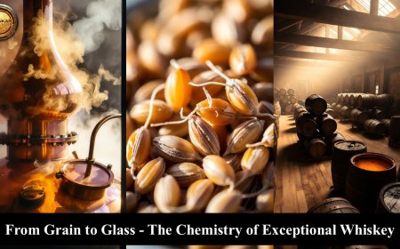 How Do Whiskey Makers Turn Grain Chemistry into Exceptional Flavor?