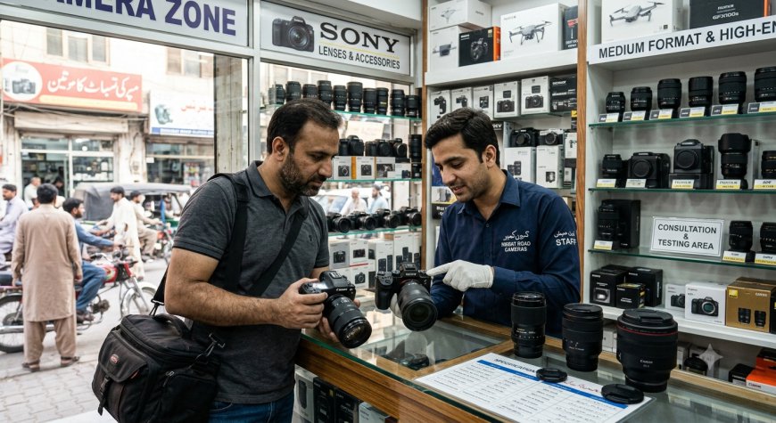 Is Nisbat Road the Best Camera Market in Lahore?
