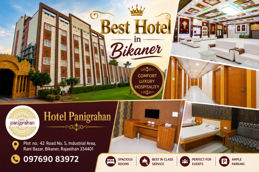 Hotel Panigrahan Redefines Grand Celebrations with Its Premium Banquet Hall in Bikaner