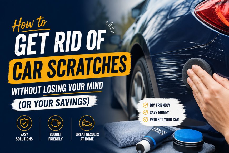 How to Get Rid of Car Scratches Without Losing Your Mind (Or Your Savings)