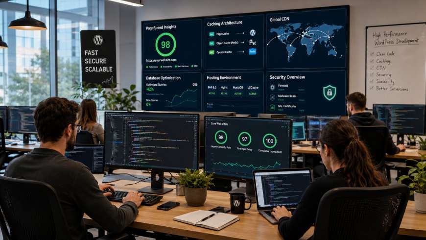 How a WordPress CMS Development Company Builds High-Performance Websites?
