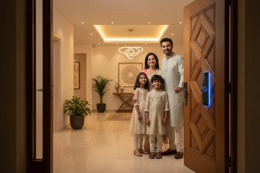 How Smart Door Locks Provide Complete Peace of Mind for Modern Indian Families
