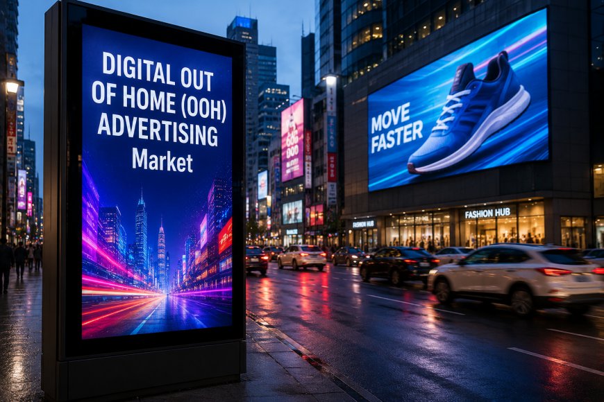 Digital Out Of Home Ooh Advertising Market Witnesses Rapid Adoption Across Retail and Transit