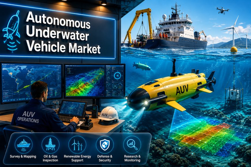 Autonomous Underwater Vehicle Market Growth Accelerates Through Advanced Sensor Integration