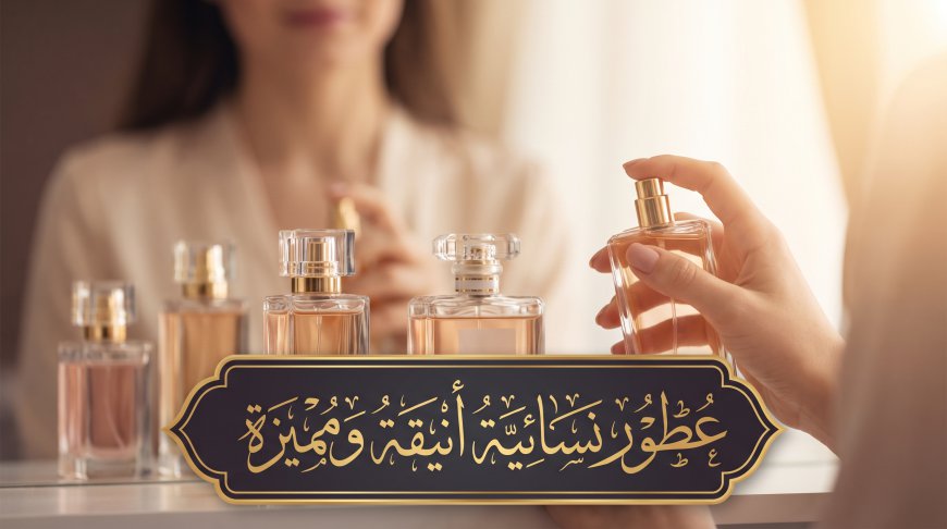 عطور نسائية راقية تجمع بين الأناقة والتميز