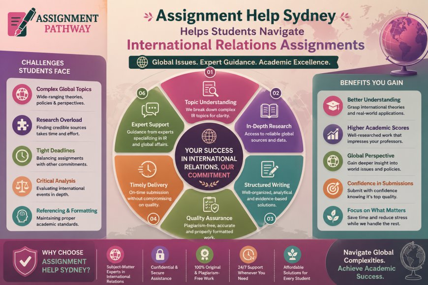 Assignment Help Sydney Helps Students Navigate International Relations Assignments