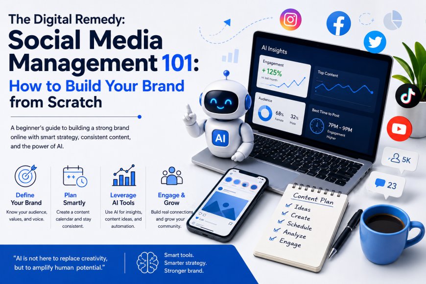 The Digital Remedy: Social Media Management 101: How to Build Your Brand from Scratch
