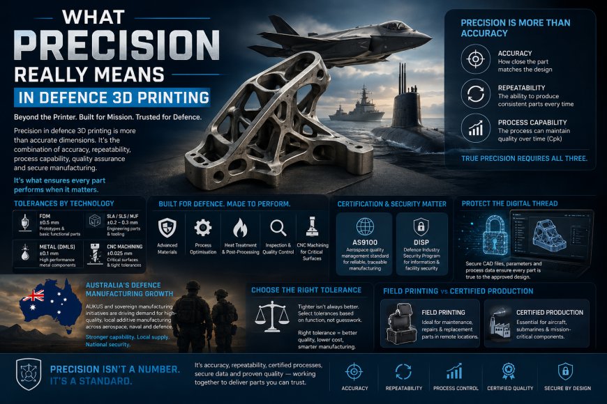 What Precision Really Means in Defence 3D Printing