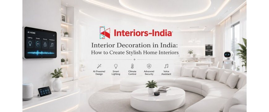 Interior Decoration in India: How to Create Stylish Home Interiors