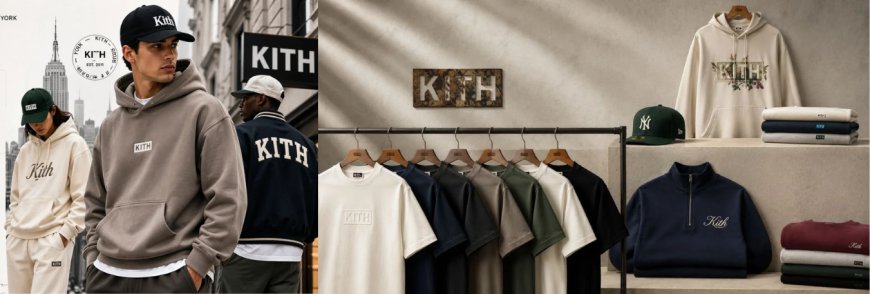 Kith Hoodie Comfortable Fit