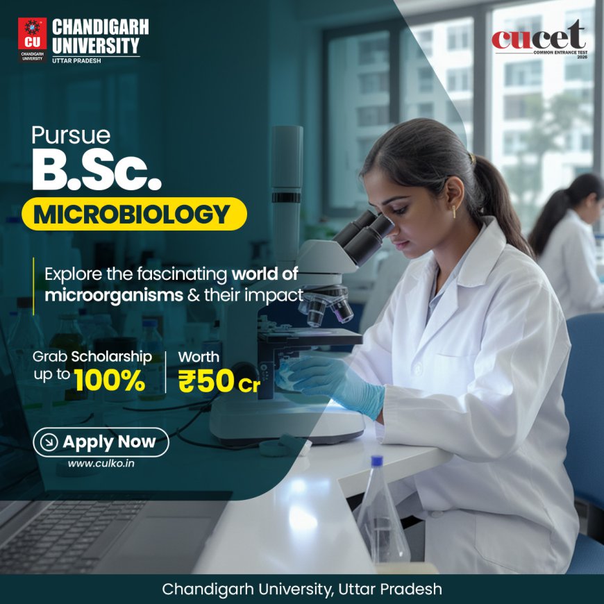 Best M.Sc Biotechnology College in UP-Private University is a Saviour