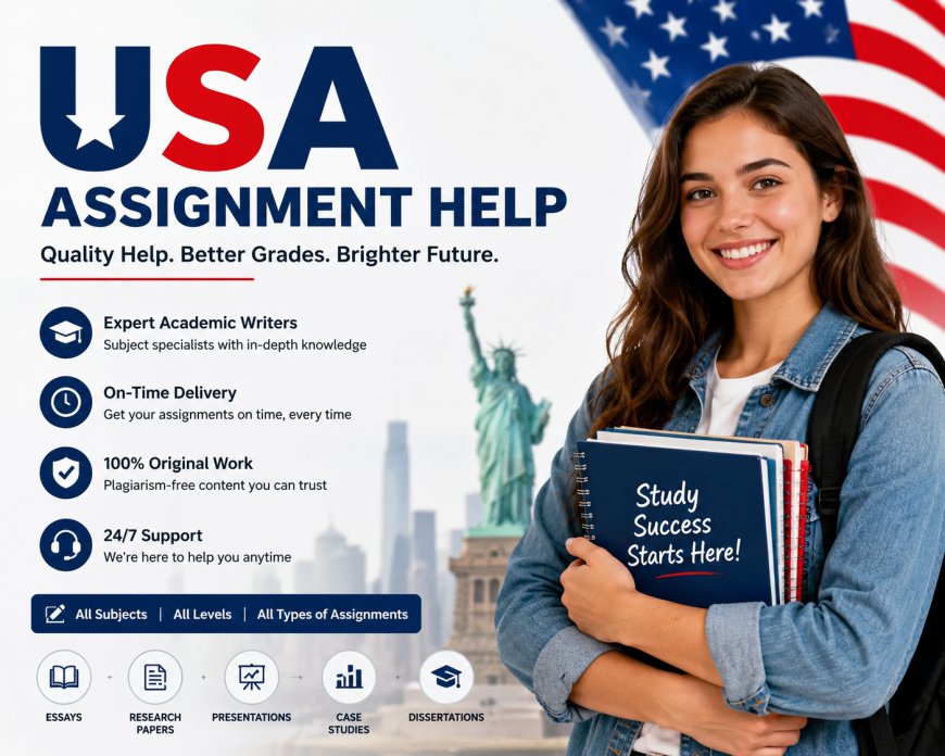 USA Assignment Help: Your Trusted Academic Support for Better Grades and Stress-Free Learning