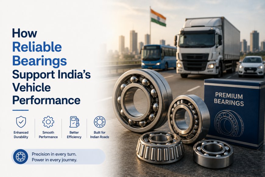 How Reliable Bearings Support India’s Vehicle Performance