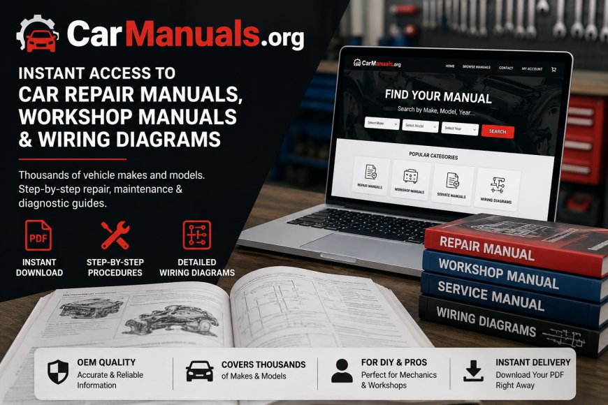 How Does CarManuals.org Provide Accurate Car Repair Manuals?