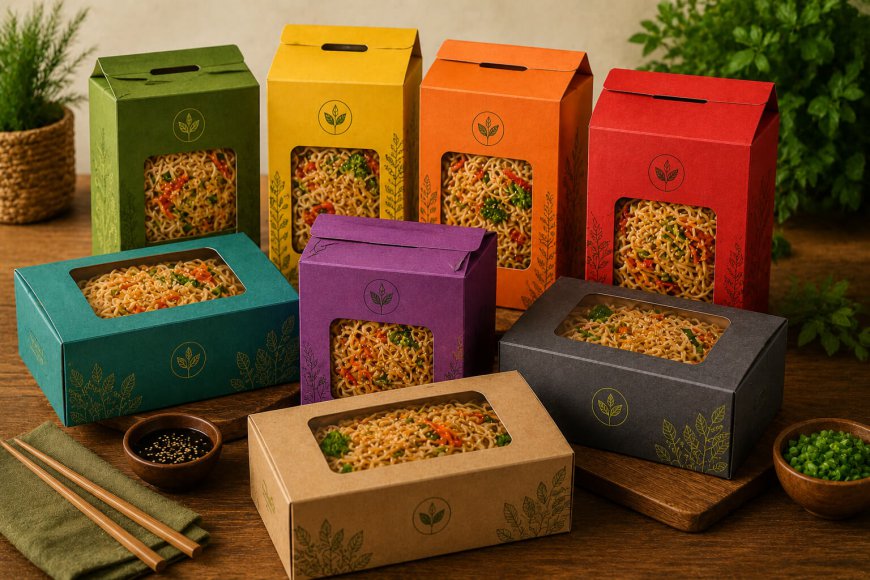 How Noodle Packaging Keeps Food Fresh and Presentable?