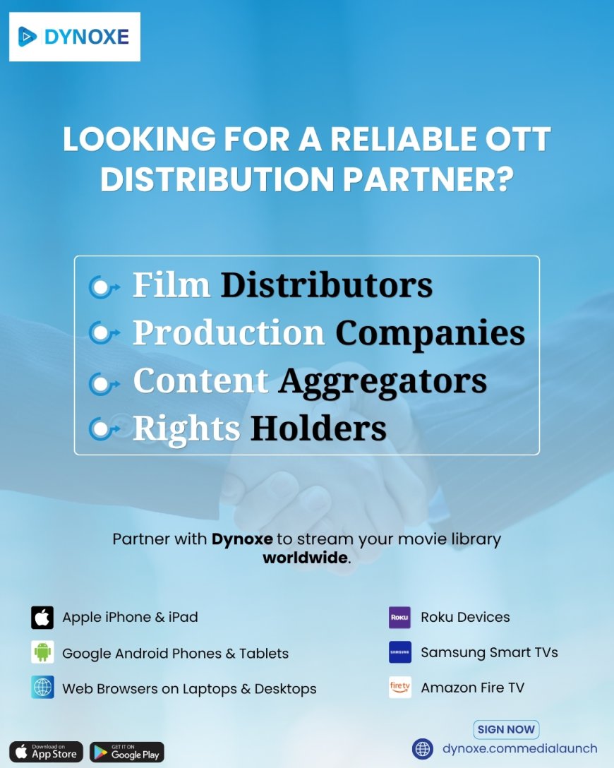 Online Streaming Platform for Movies & TV Shows | Dynoxe