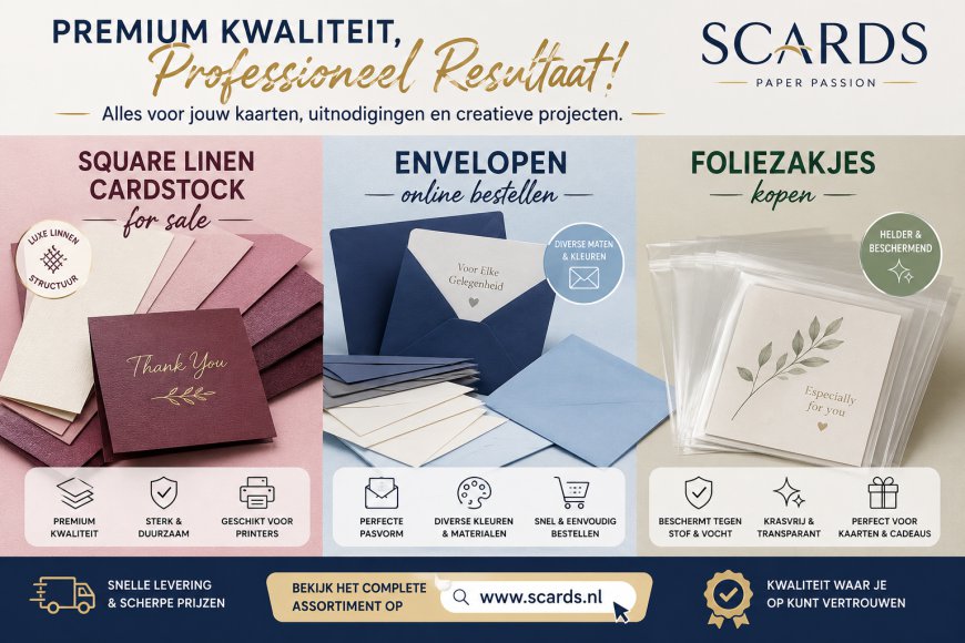 Op zoek naar Premium Square Linen Cardstock? Dit Moet Je Weten!