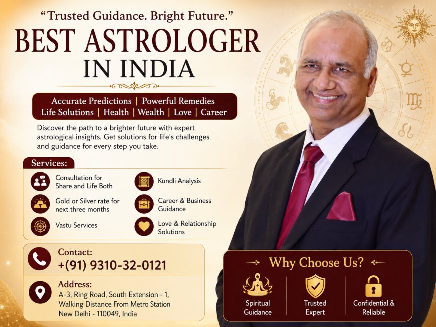 Best Astrologer in India – Trusted Guidance by Dr. Arun Bansal