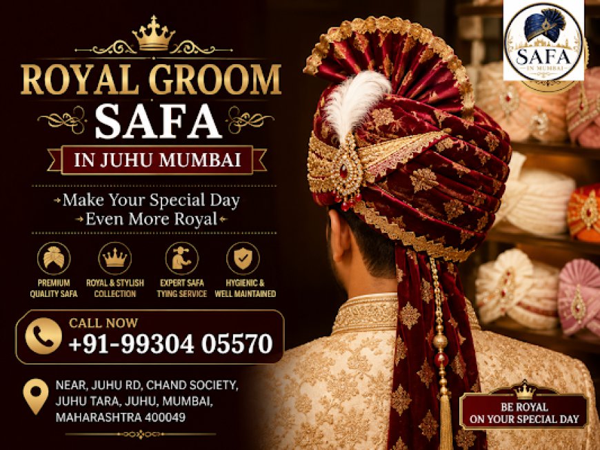 Royal Groom Safa in Juhu Mumbai