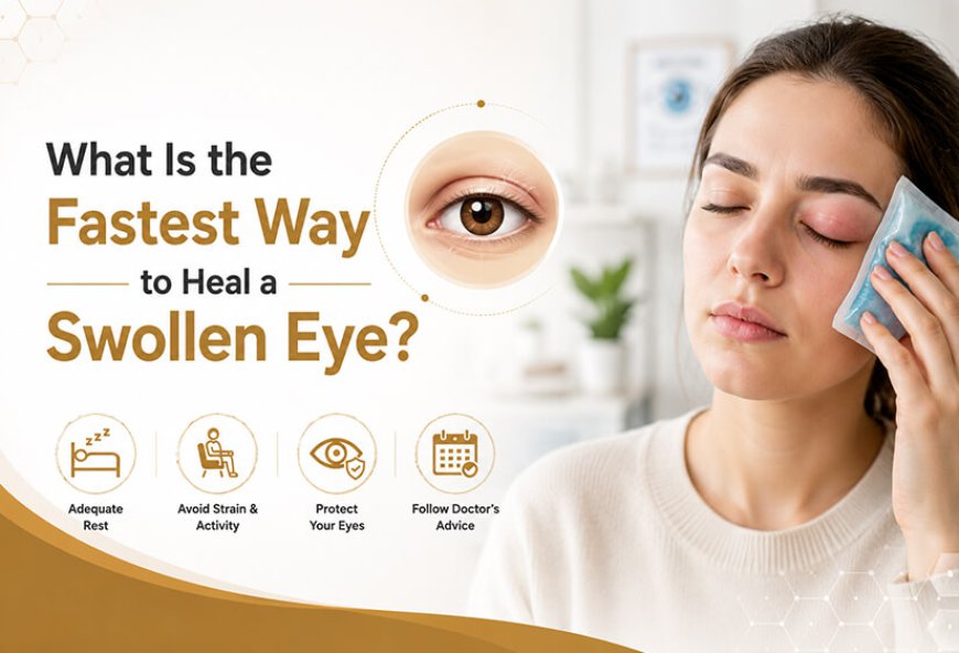 What Is the Fastest Way to Heal a Swollen Eye?