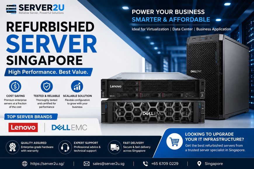 How to Choose the Best Refurbished Server Singapore for Your Business?