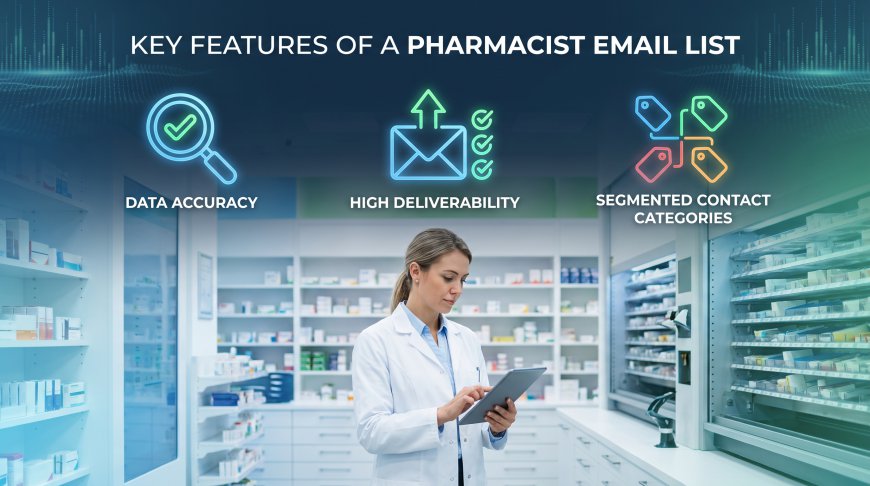 Key Features of a High-Quality Pharmacist Email List