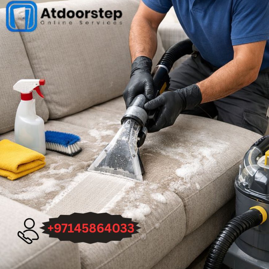 Expert Care for Fresh & Spotless Sofas