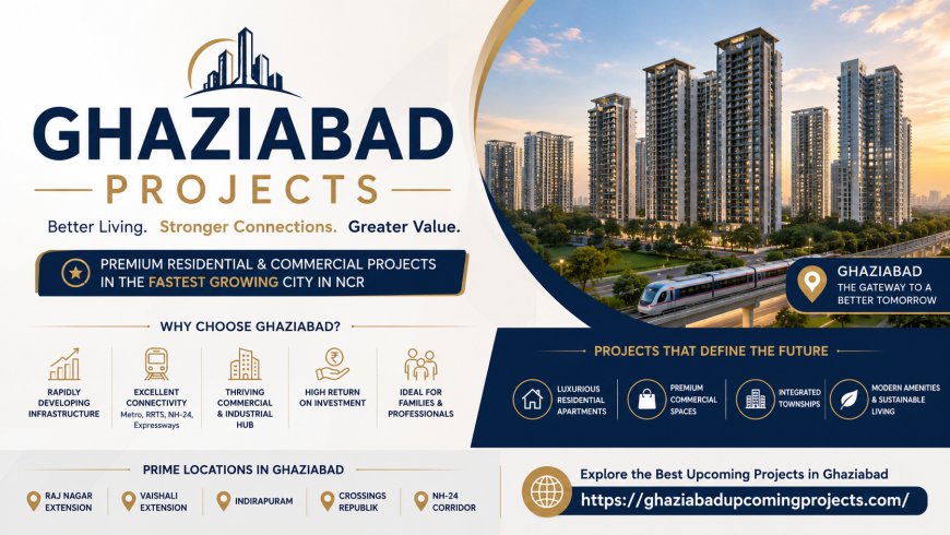 Ghaziabad Projects Gain Fresh Momentum as Smart Housing