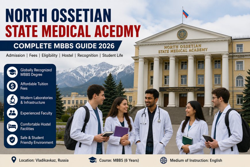 North Ossetian State Medical Academy: Complete MBBS Admission Guide 2026