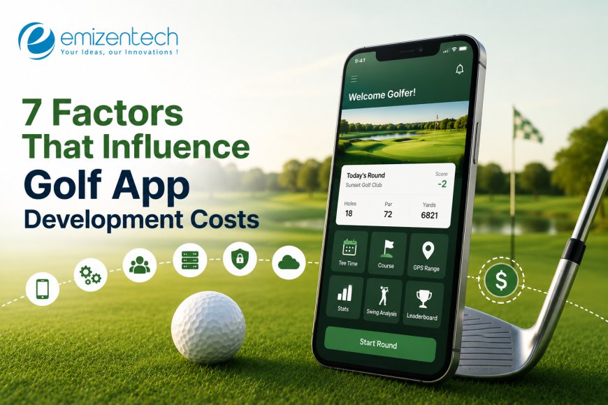7 Factors That Influence Golf App Development Costs in 2026