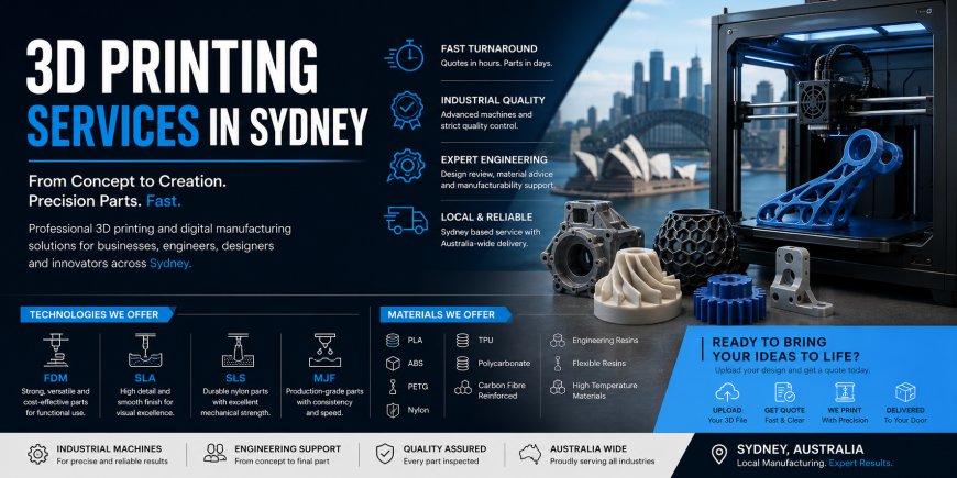 3D Printing Services in Sydney: Why Businesses Choose Forge Labs for Precision Manufacturing