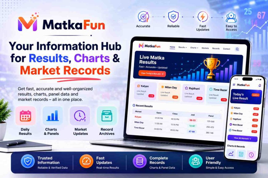 MatkaFun – An Informational Platform for Results, Charts