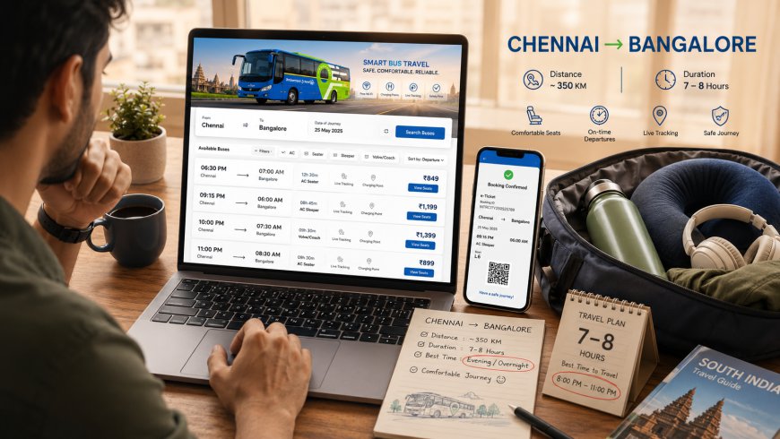 Chennai to Bangalore Bus Guide: Timings, Fare & Best Travel Tips