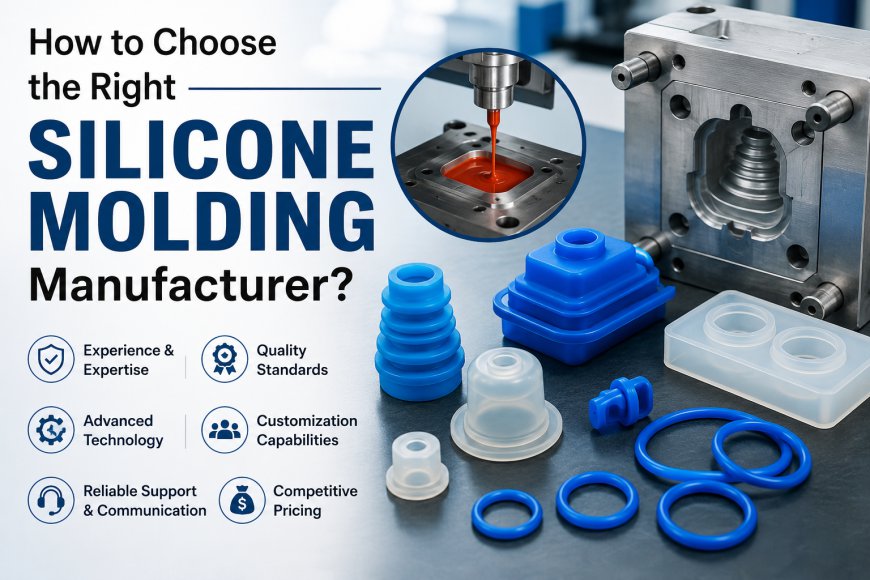How to Choose the Right Silicone Molding Manufacturer?