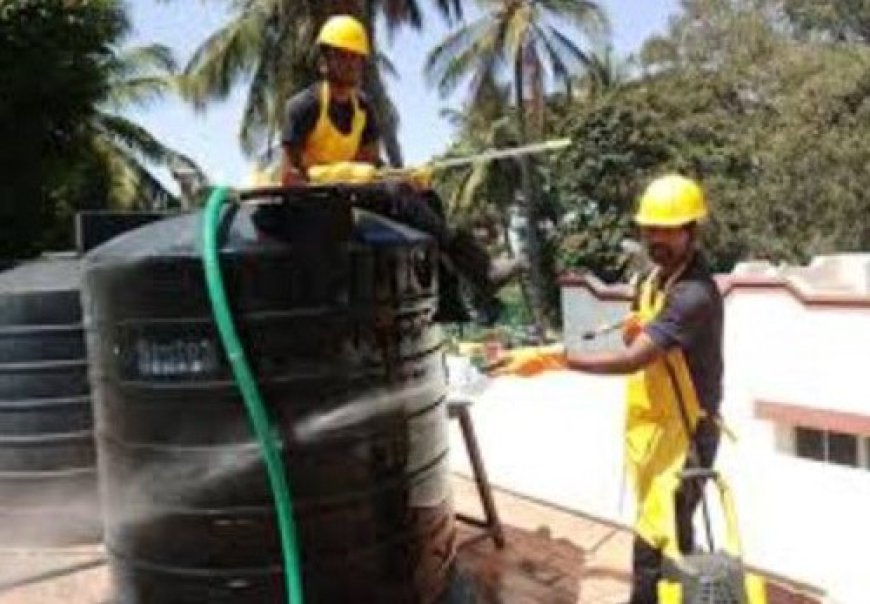 Emergency Water Tank Cleaning