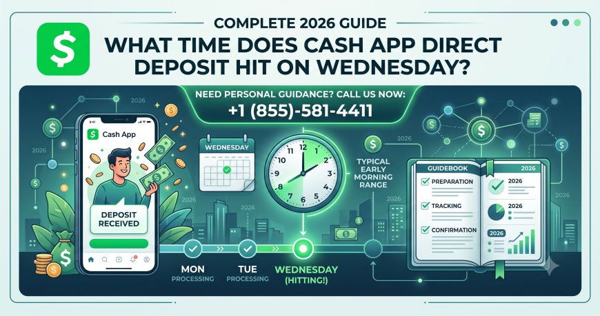 Complete 2026 Guide to What Time Does Cash App Direct Deposit Hit on Wednesday?
